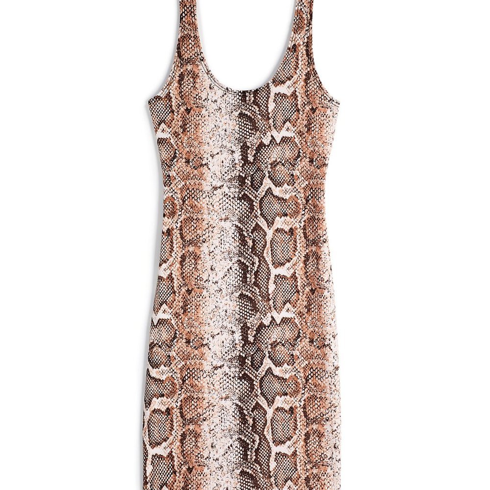 True Religion Bodied Python Bodycon Dress - Picture 1 of 1